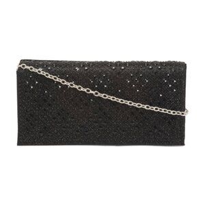ALESSIA BIANCHI Glitter Beaded Clutch